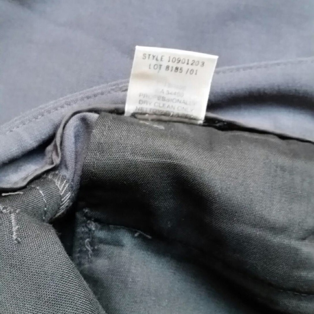Theory gray wool blend slacks pants - Picture 2 of 4